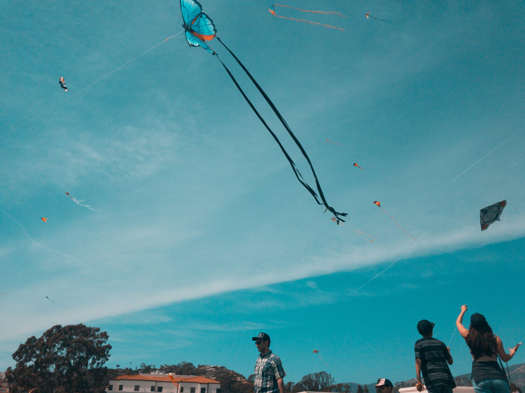The view of the sky